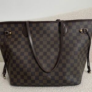 Authentic Louis Vuitton Neverfull PM Damier Ebene